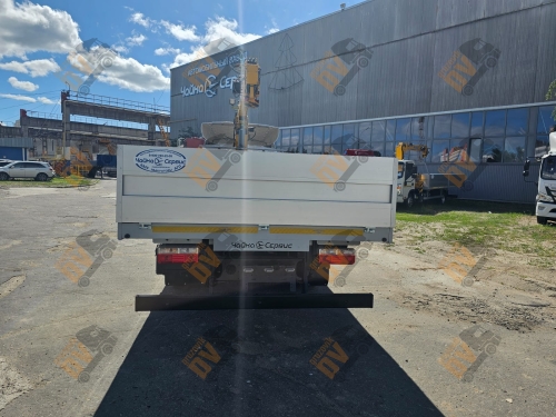Бортовой с КМУ DongFeng C80L