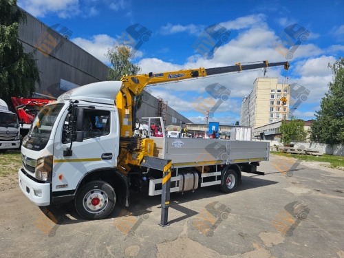 Бортовой с КМУ DongFeng C80L