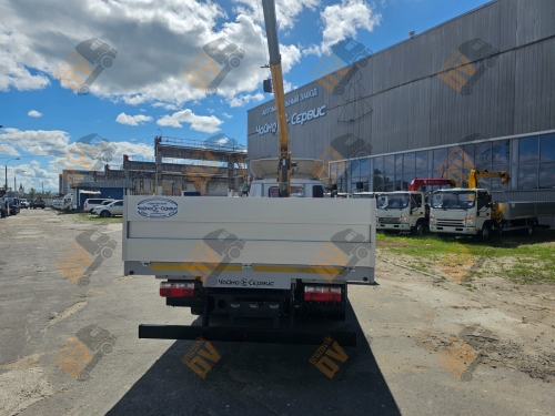Бортовой с КМУ DongFeng C80L