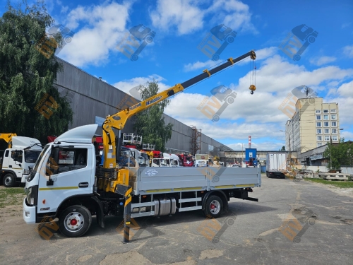 Бортовой с КМУ DongFeng C80L