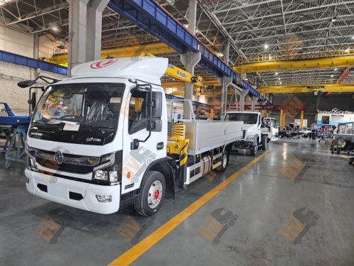 Бортовой с КМУ DongFeng C80L
