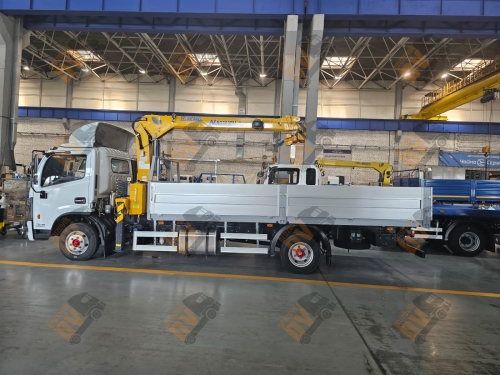 Бортовой с КМУ DongFeng C80L