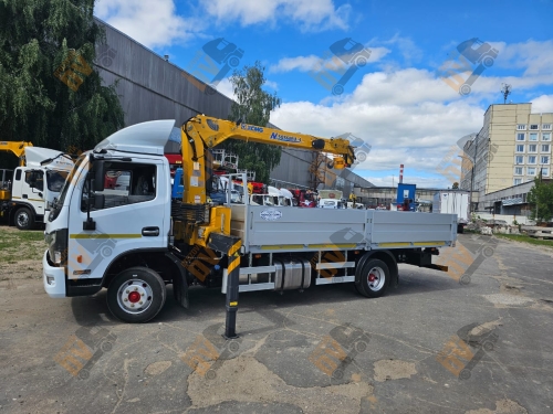 Бортовой с КМУ DongFeng C80L