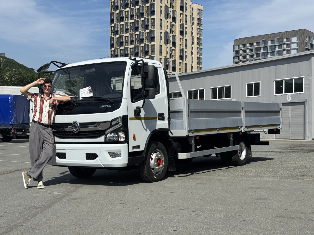 DONGFENG Z80: надежный 5-тонный грузовик для ежедневной работы