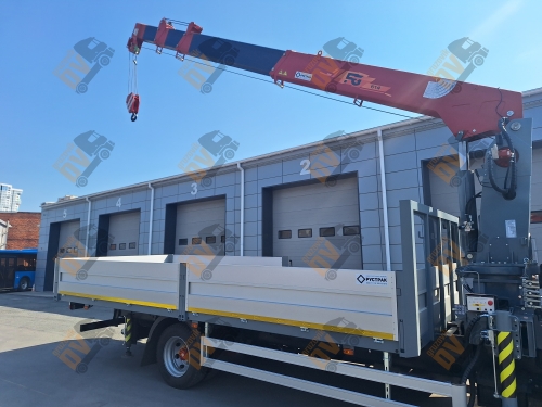 Бортовой с КМУ DongFeng C120L