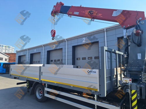 Бортовой с КМУ DongFeng C120L