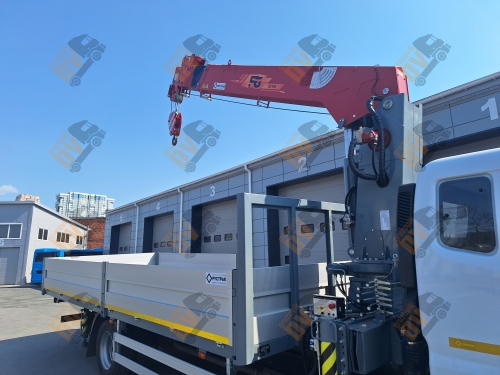 Бортовой с КМУ DongFeng C120L